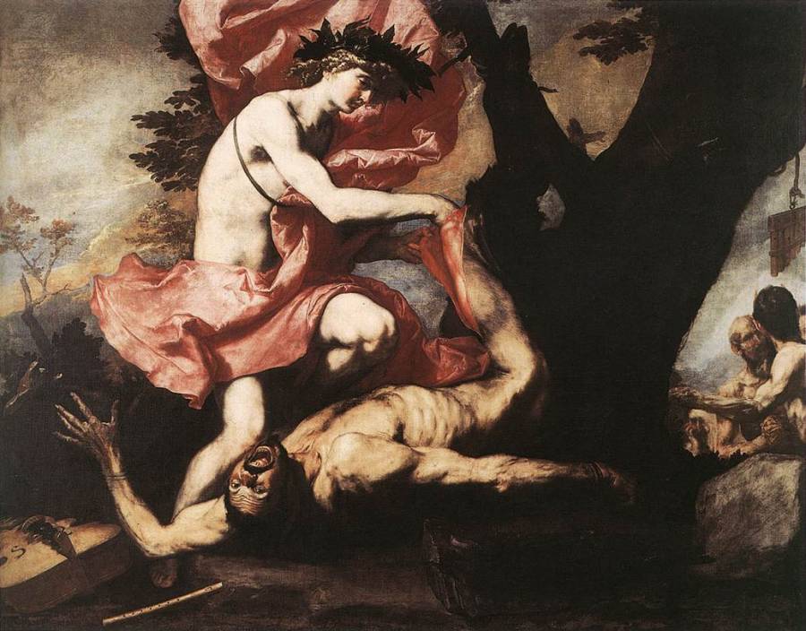 Ribera Jusepe de - Apollon ereintant Marsyas.jpg